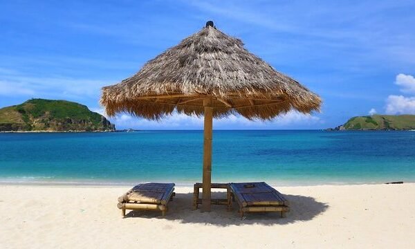 Pantai Tanjung AAN Mandalika Lombok Tengah